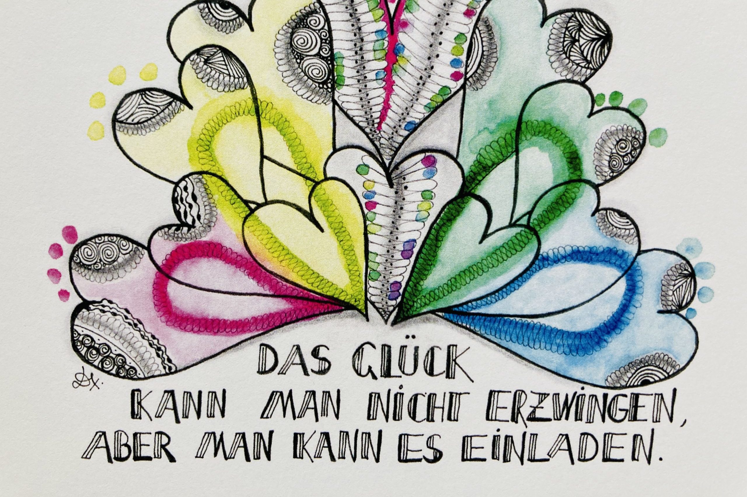 Das Glück kann man nicht erzwingen
