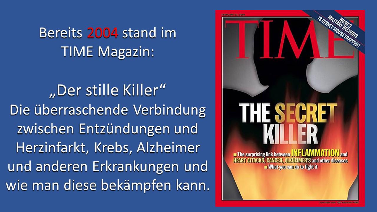 Stille Entzündungen - TIME Cover